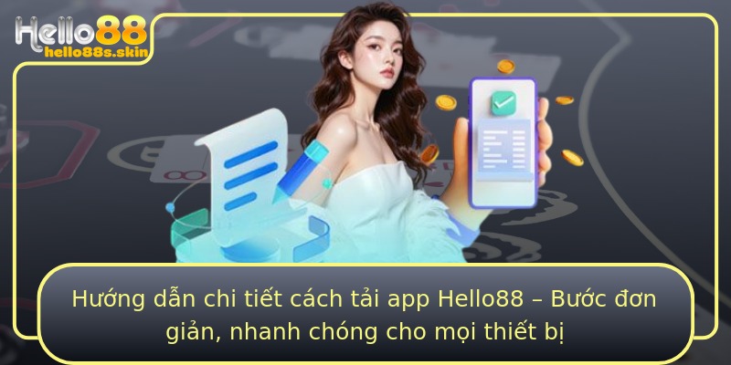 Hướng dẫn chi tiết cách tải app Hello88 – Bước đơn giản, nhanh chóng cho mọi thiết bị